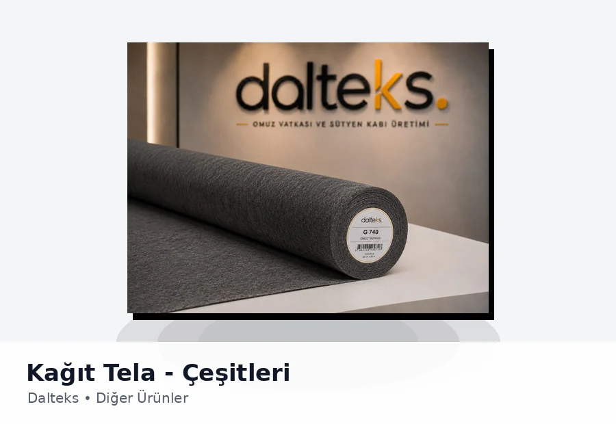 Dalteks Kağıt Tela - Çeşitleri ürün görseli