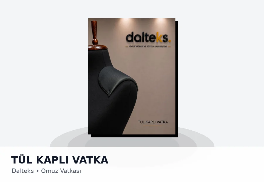 Dalteks TÜL KAPLI VATKA ürün görseli